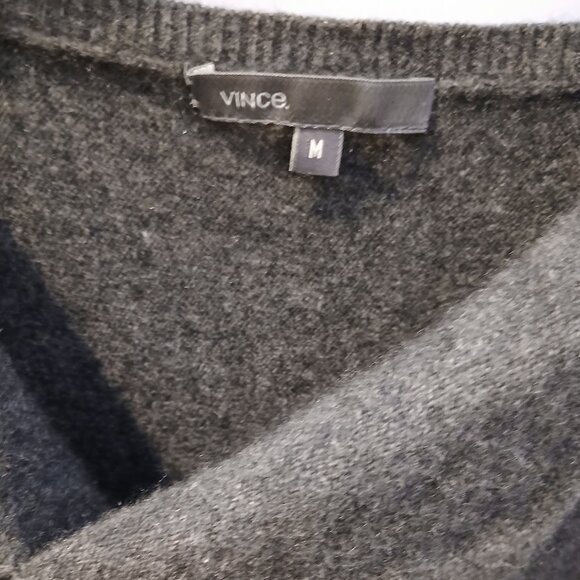 Vince Women's Tunic Sweater Gray 100% Cashmere - Picture 3 of 7